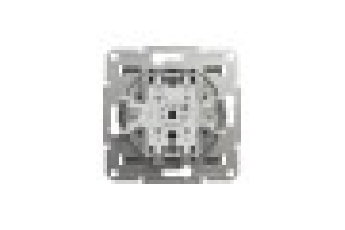 Двоклавішний вимикач кнопковий, Самозажимний, Asfora Бронза (EPH1100169)