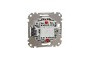 Двухклавишный переключатель Алюминий Sedna Design (SDD113108)