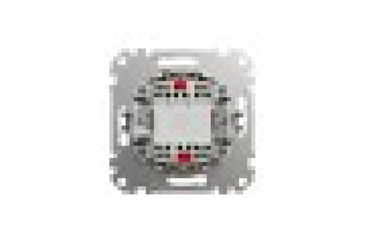 Двоклавішний перемикач Бежевий Sedna Design (SDD112108)