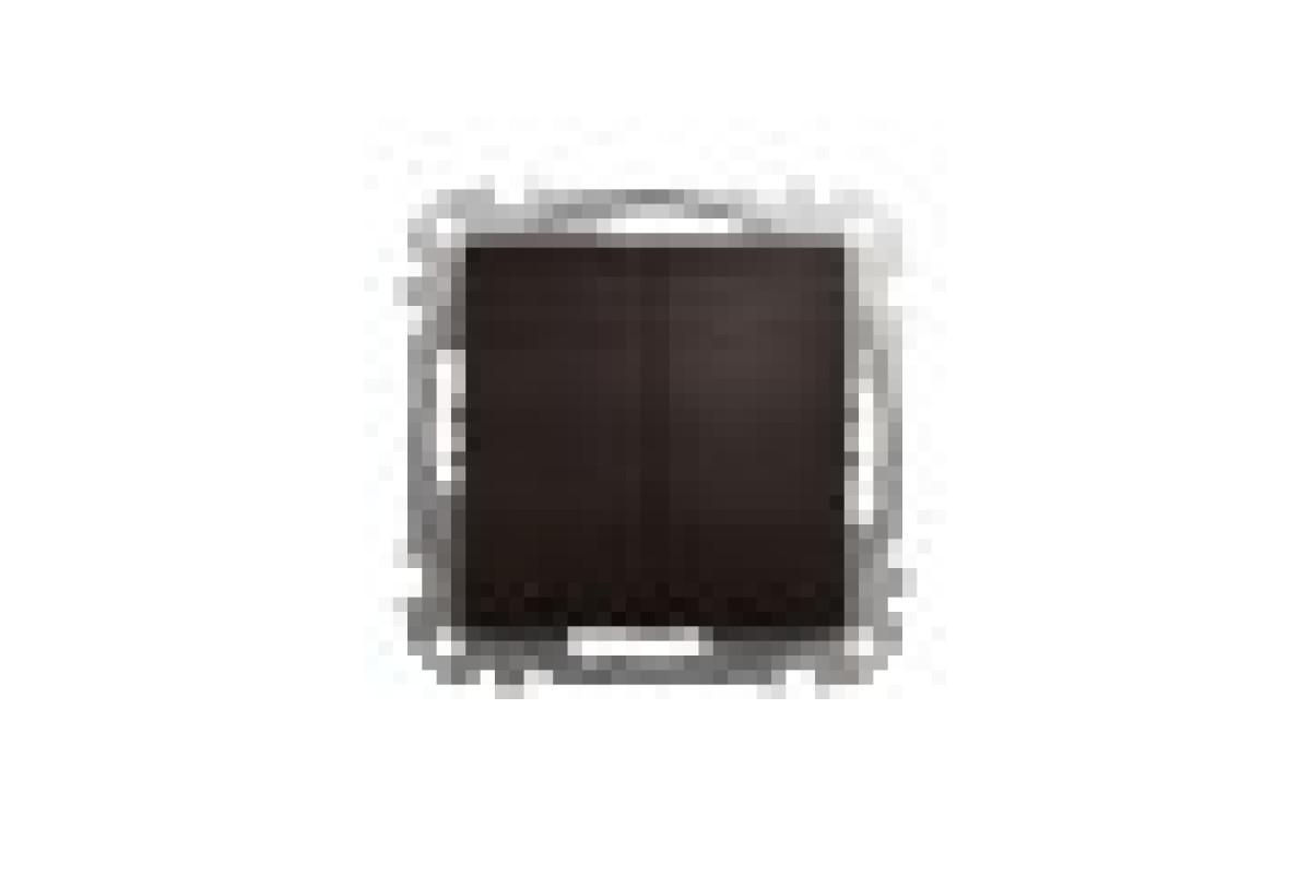 Двоклавішний перемикач Венге Sedna Elements (SDD181108)