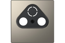 D-Life Центральна накладка TV Розетка Нікель (MTN4123-6050)