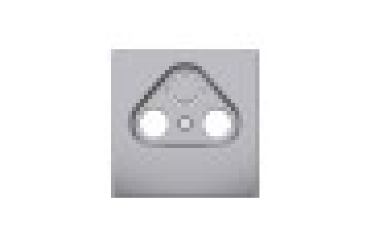 D-Life Центральна накладка TV розетки Нержавіюча сталь (MTN4123-6036)