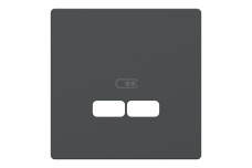 D-Life Центральна накладка USB Антрацит (MTN4367-6034)