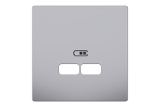 D-Life Центральна накладка USB Нержавіюча сталь (MTN4367-6036)