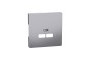 D-Life Центральна накладка USB Нержавіюча сталь (MTN4367-6036)
