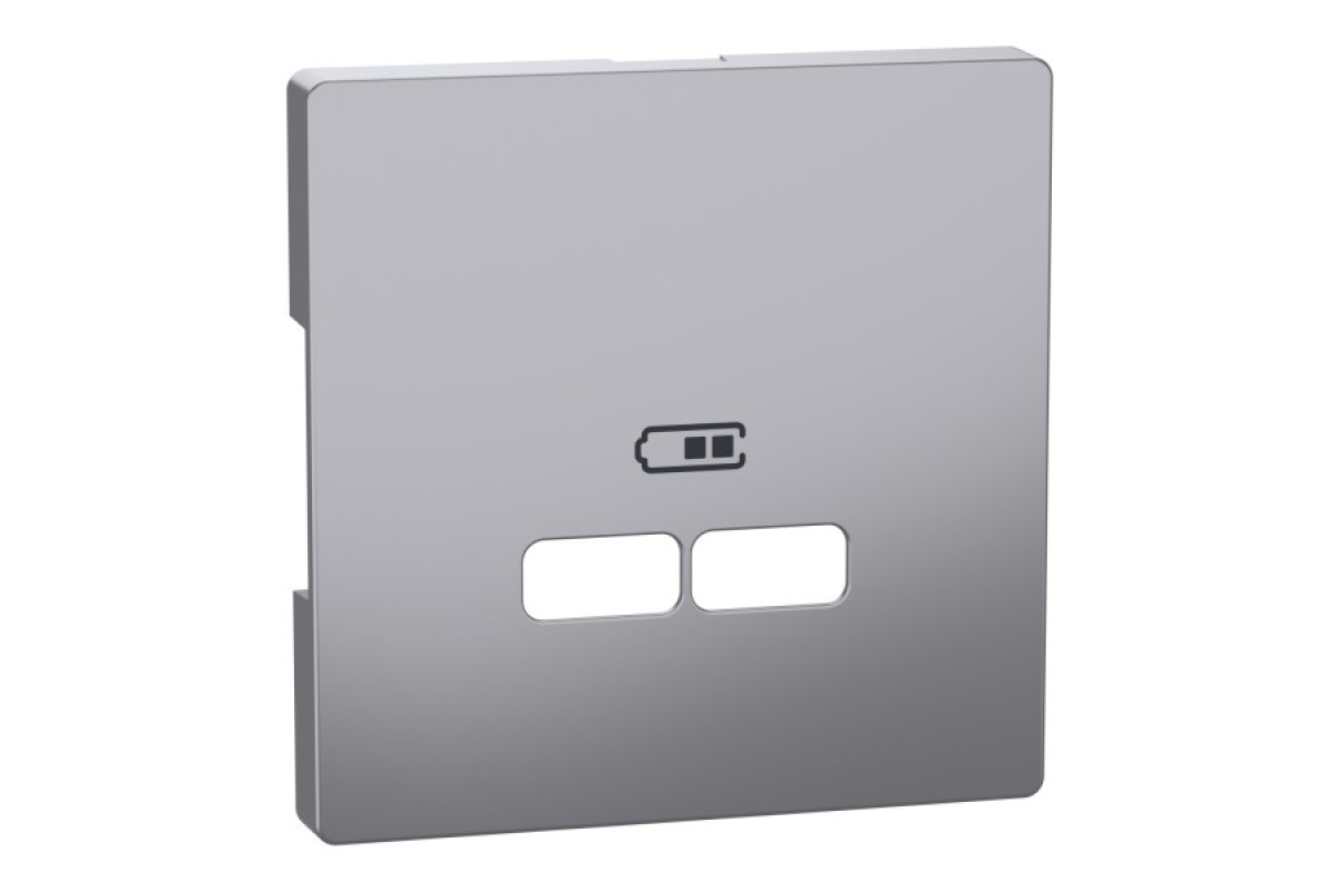 D-Life Центральна накладка USB Нержавіюча сталь (MTN4367-6036)