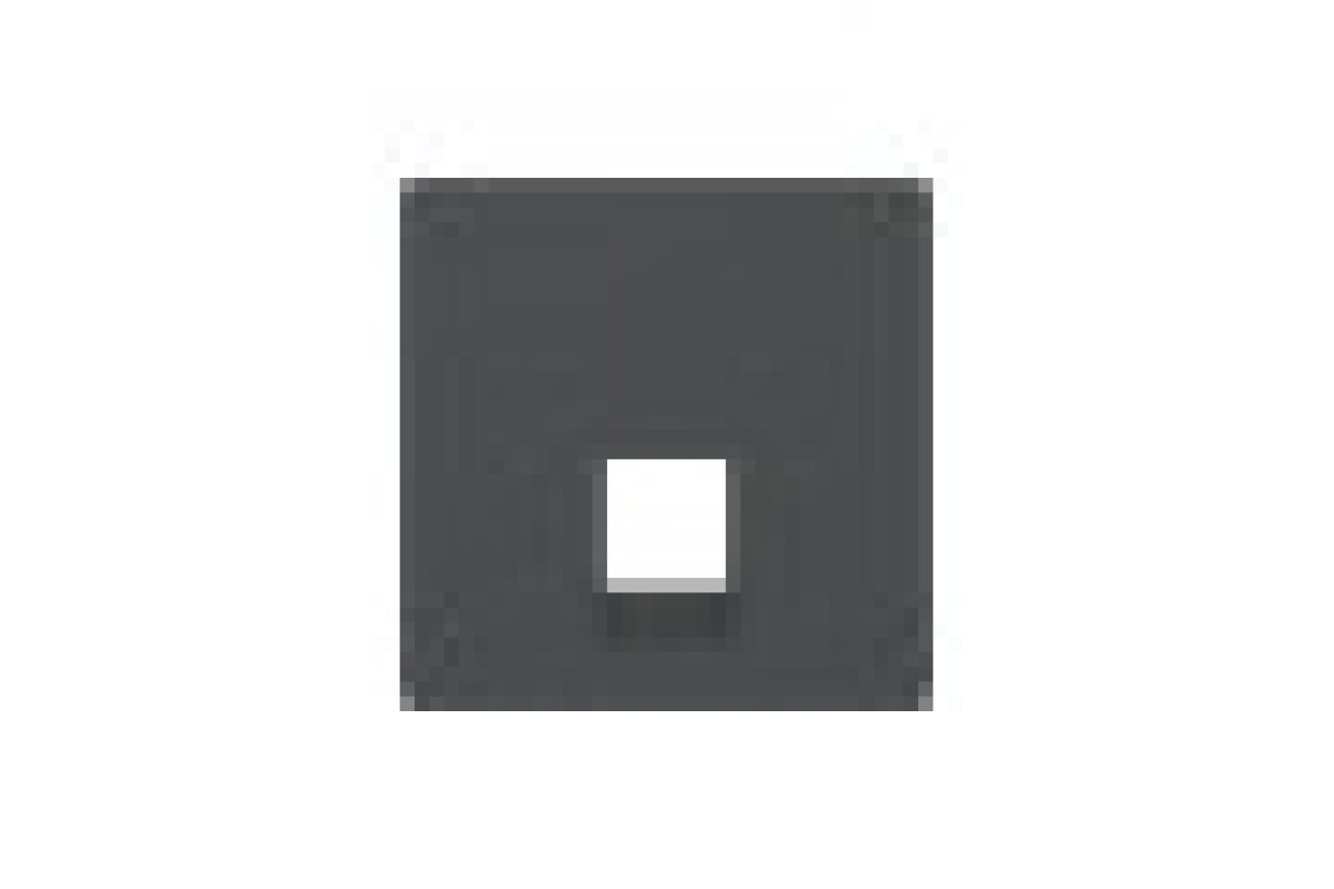 D-Life Центральна накладка для 2*RJ11/12 Антрацит (MTN4215-6034)