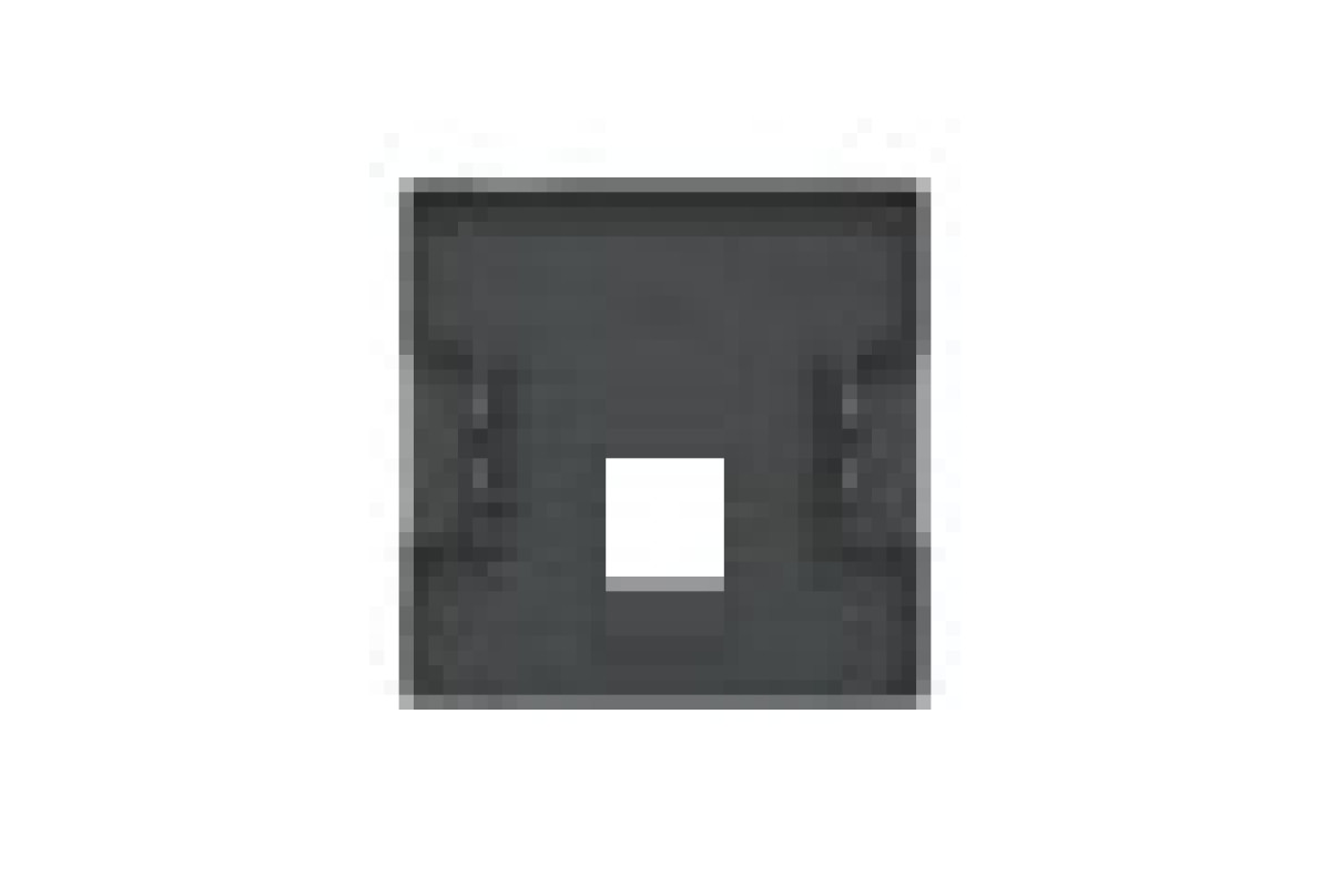 D-Life Центральна накладка для 2*RJ11/12 Антрацит (MTN4215-6034)