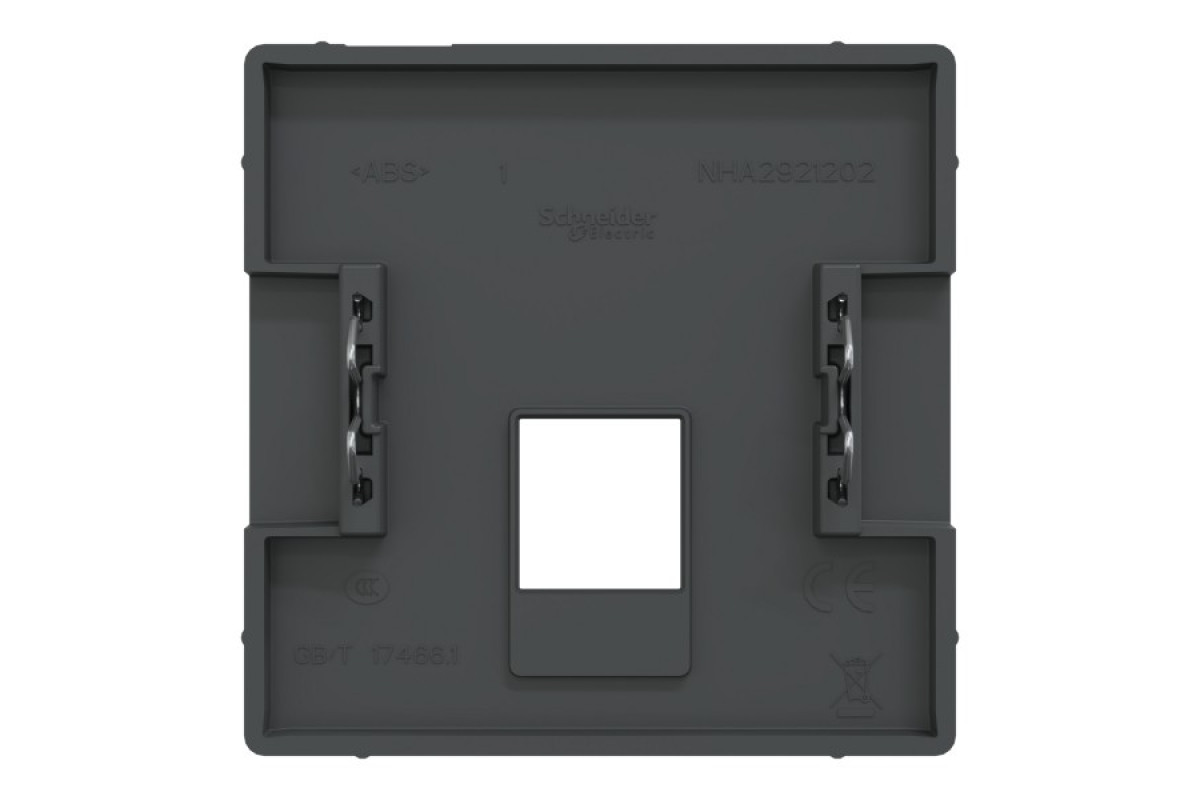 D-Life Центральна накладка для 2*RJ11/12 Антрацит (MTN4215-6034)