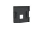 D-Life Центральна накладка для 2*RJ11/12 Антрацит (MTN4215-6034)