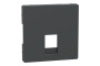 D-Life Центральна накладка для 2*RJ11/12 Антрацит (MTN4215-6034)