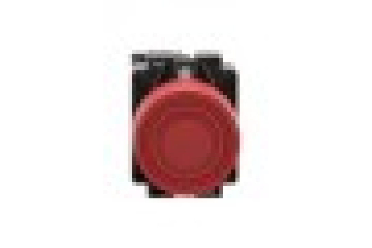 Кнопка, Easy Harmony XB2, металева, червона, пружинне повернення, 1NC (XB2BP42C)