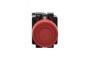 Кнопка, Easy Harmony XB2, металева, червона, пружинне повернення, 1NC (XB2BP42C)