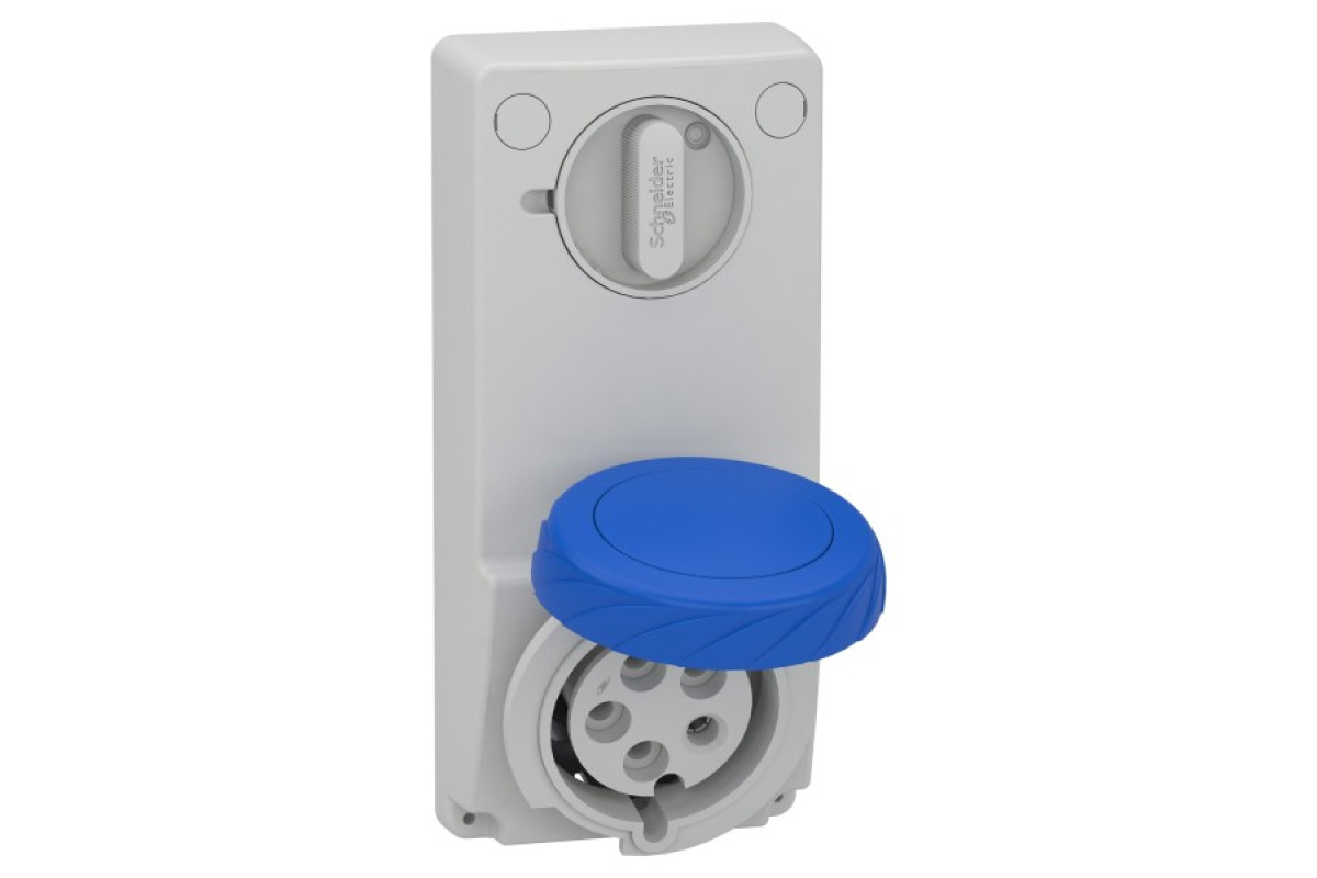 Розетка UNIKA с блоком 32A 2P-E (82092)