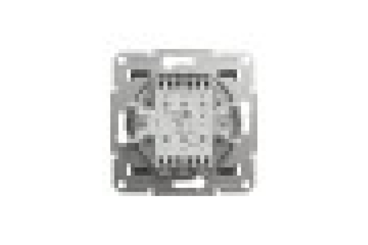 Двоклавішний перемикач Самозажимний Asfora Антрацит (EPH0600171)