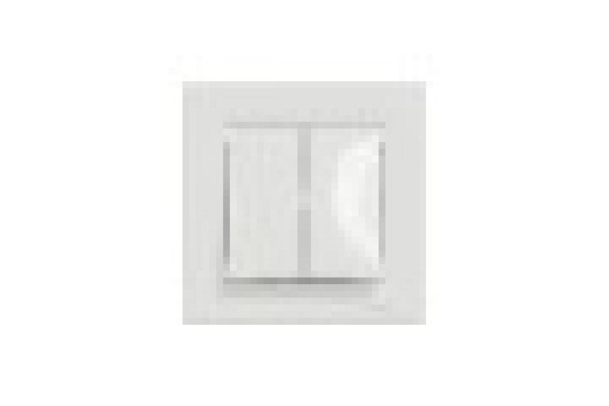 Двоклавішний перемикач Самозажимний Білий Asfora (EPH0600121)