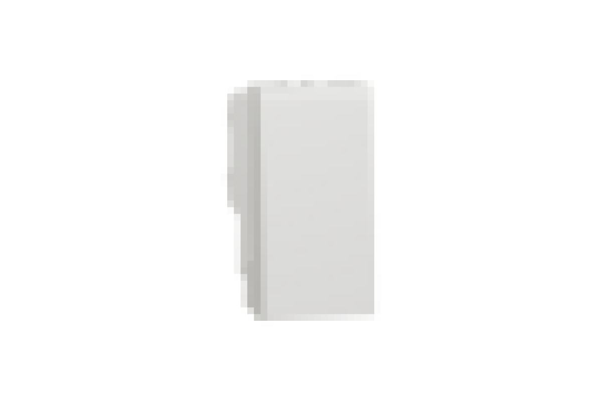 Двополюсний вимикач 16А 1 модуль білий (NU316218)