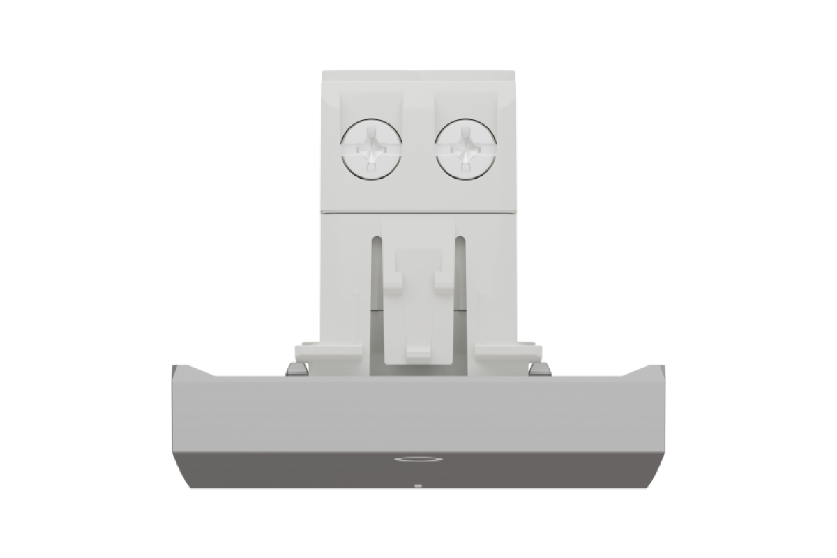 Двополюсний вимикач 16А 2 модуль алюміній (NU326230)