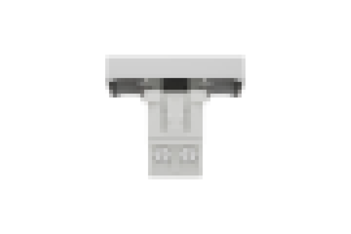 Двополюсний вимикач 16А 2 модуль алюміній (NU326230)