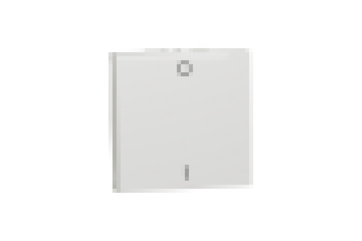 Двополюсний вимикач 16А 2 модуль білий (NU326218)