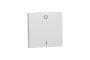 Двополюсний вимикач 16А 2 модуль білий (NU326218)