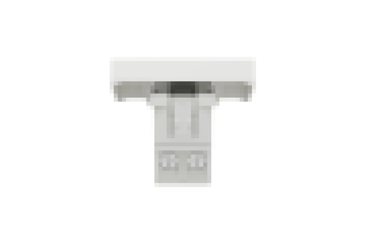 Двополюсний вимикач 16А 2 модуль білий (NU326218)