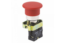 Кнопка-гриб NP2-BC24 2NC Чорна (574599)