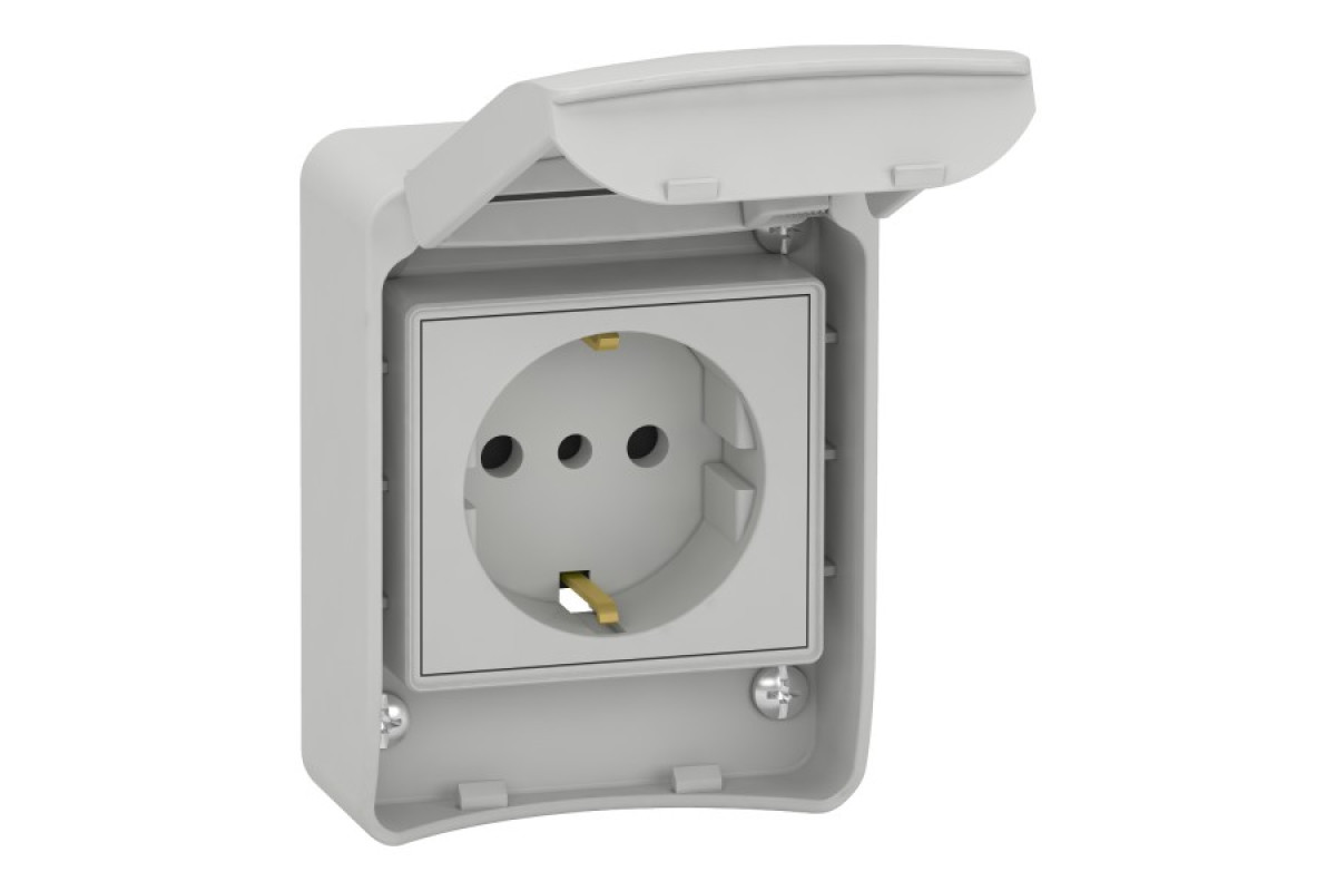 Розетка зовнішня 10-16A IP65 (81141)