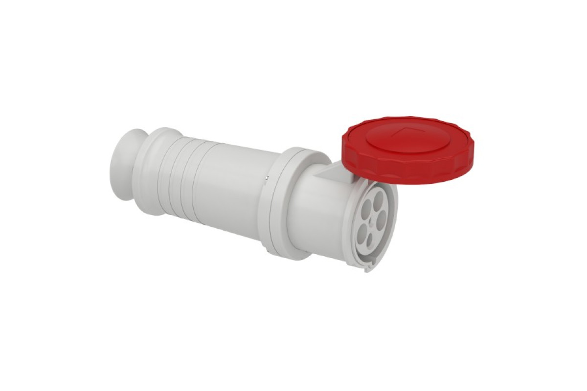 Розетка кабельна гвинтова 125А 3P+N+E IP67 415В (81495)