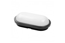 Світлодіодний світильник вологозахищений AYDOS-15 15W IP65 6400К чорний (400-012-125)