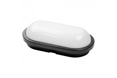 Світлодіодний світильник вологозахищений AYDOS-20 20W IP65 4200К чорний (400-011-126)