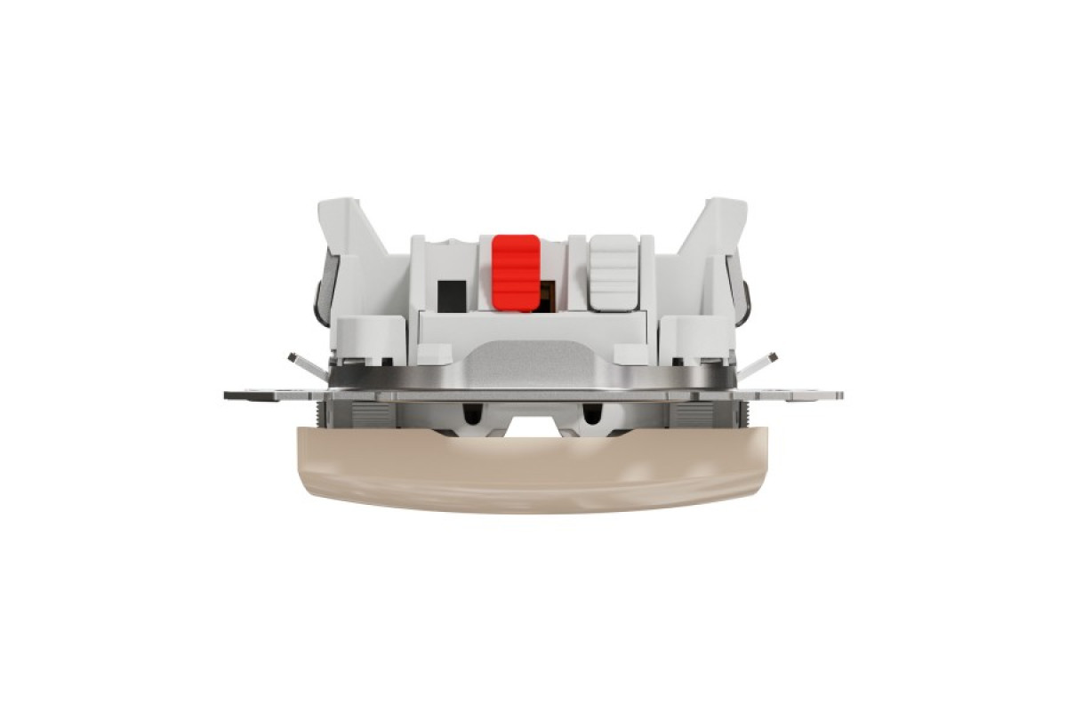 Кнопка на два напрямки Бежевий Sedna Design (SDD112116)