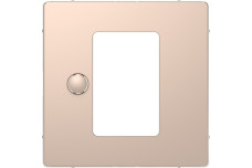 D-Life Центральна накладка сенсорного терморегулятора Шампань (MTN5775-6051)