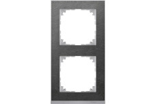 M-Pure Decor Рамка, 2-постова колір Камень/Алюміній (MTN4020-3669)