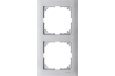 M-Pure Рамка, 2-постова колір Алюміній (MTN4020-366)