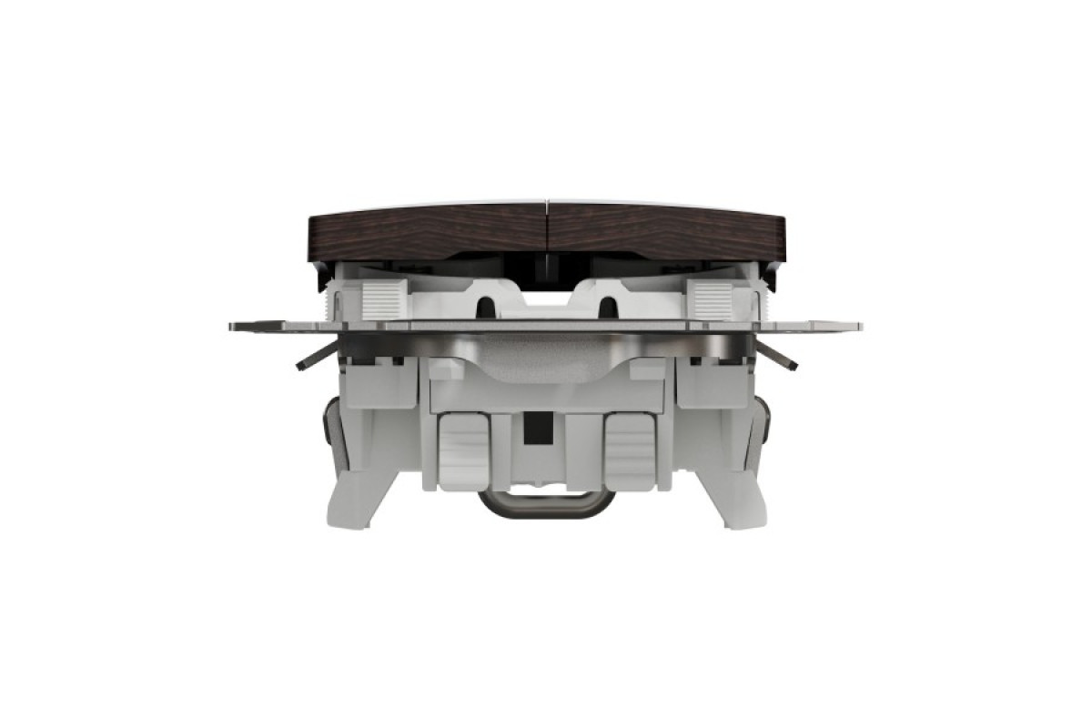 Кнопковий вимикач для жалюзі, електронне блокування 10 АХ, Венге Sedna Elements (SDD181114)