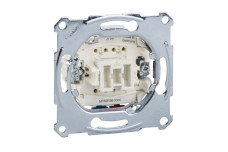 Механізм 1-полюсний кнопкового перемикача з зажимною нейтраллю (MTN3156-0000)