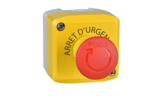 Кнопковий пост аварійного зупину, 1НВ+2НЗ (XALK178G)