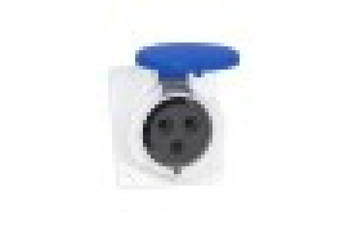 Розетка прихованого встановлення кутова 32А 2P+E IP44 250В (PKY32F423)