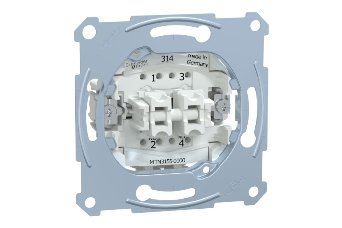 Механізм двокнопкового вимикача з самоповерненням,2-полюсний (MTN3155-0000)