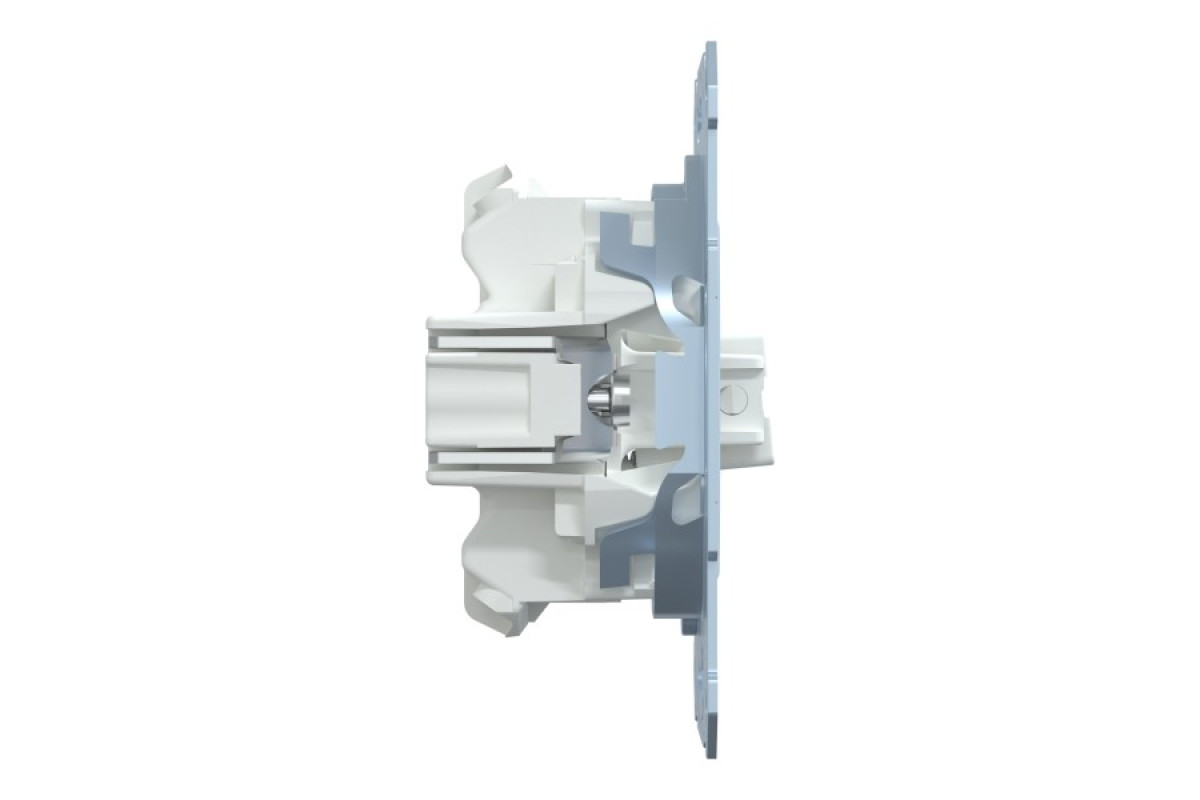 Механізм з клавішою і кнопкою перемикання на 2 напруги (MTN3128-0000)