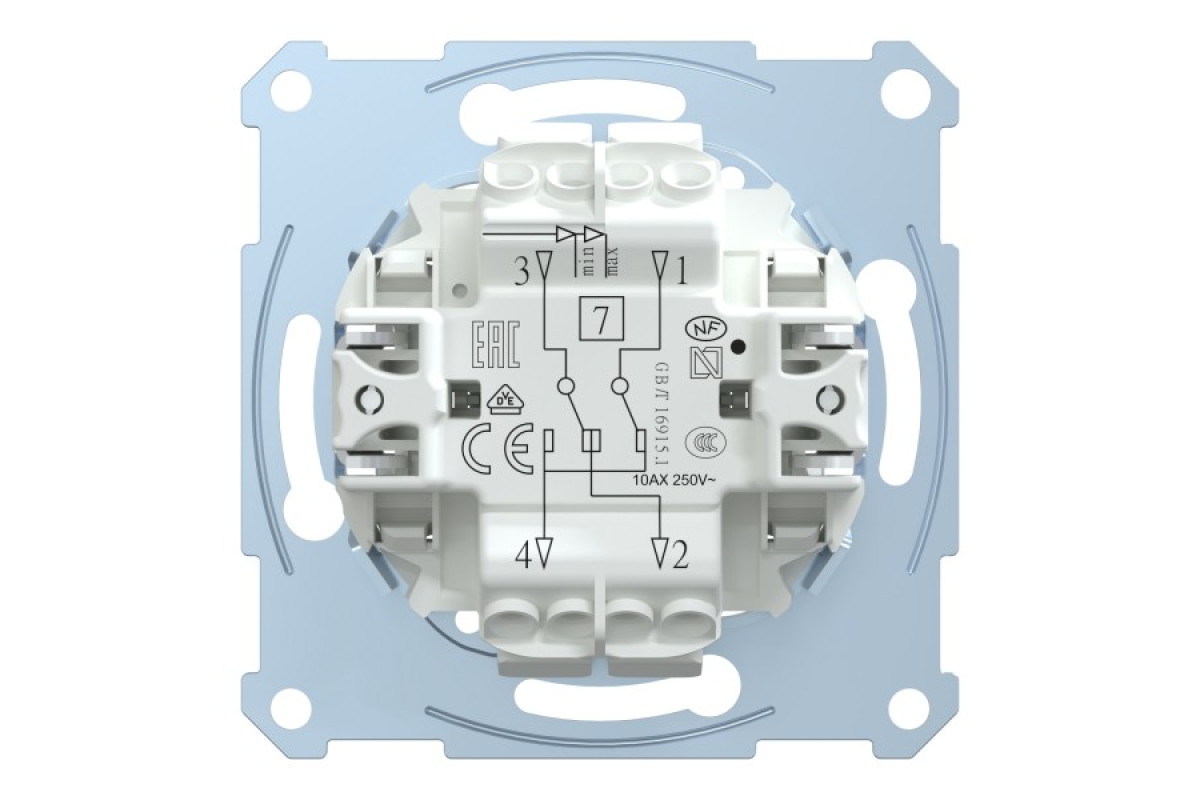 Механізм клавішного вимикача, проміжний (MTN3117-0000)