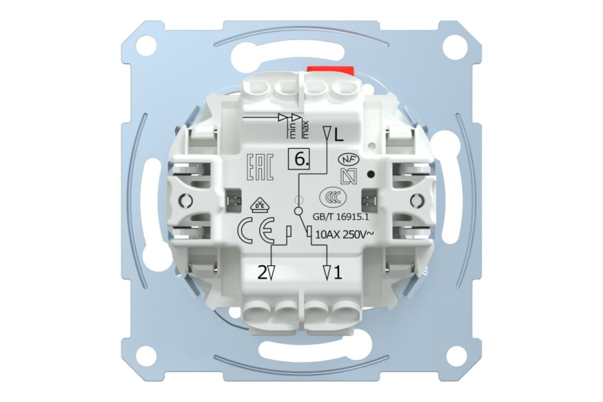 Механизм клавишного выключателя, проходной (MTN3116-0000)