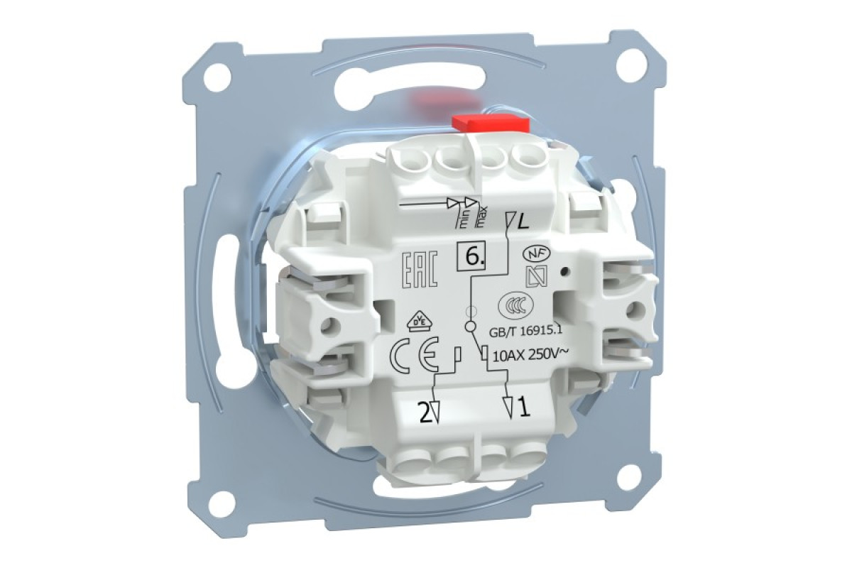 Механизм клавишного выключателя, проходной (MTN3116-0000)