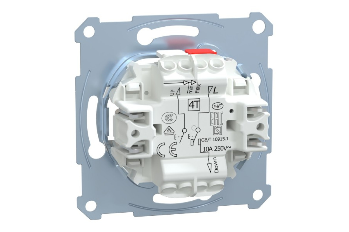 Механизм кнопочного выключателя для рольставней, 1 полюс (MTN3755-0000)