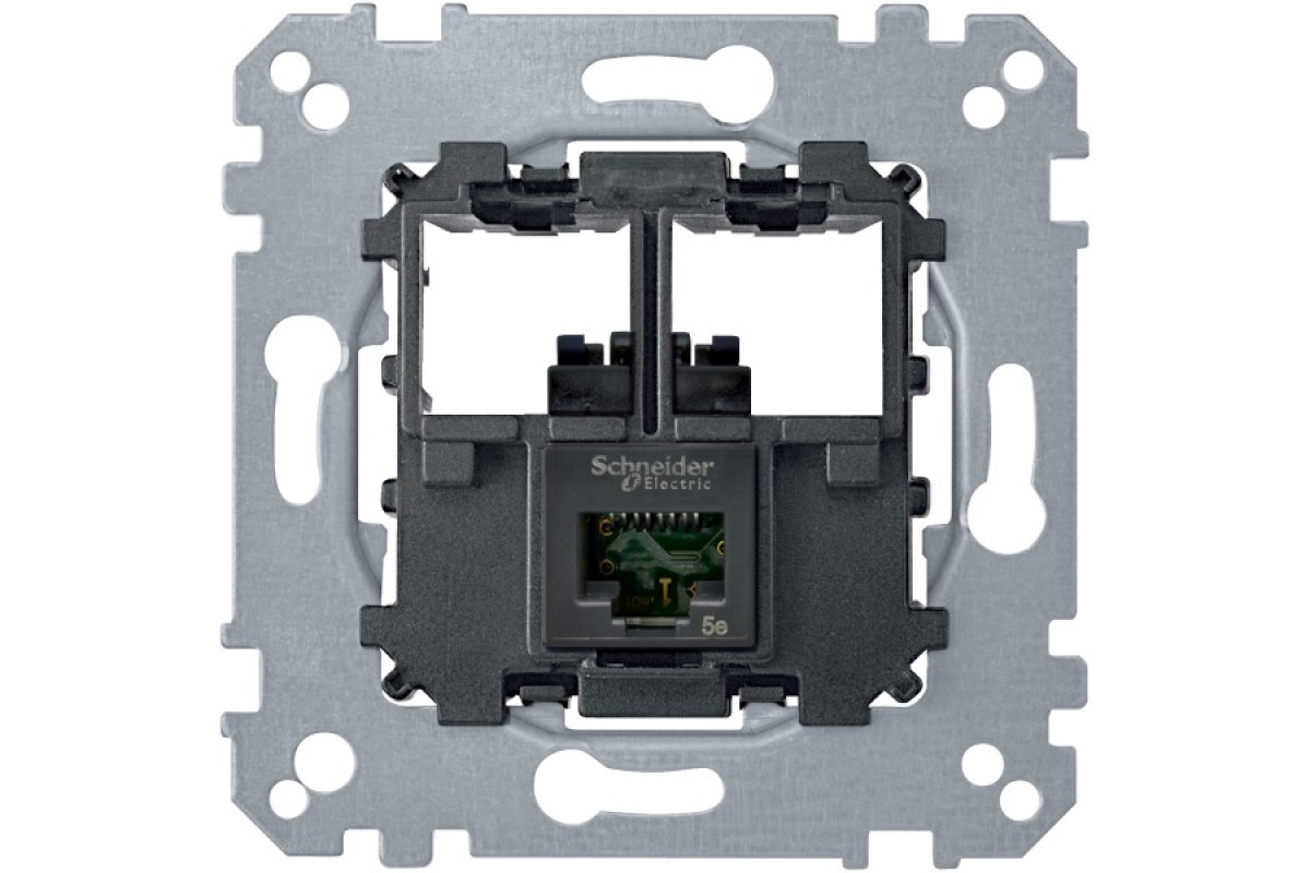Механізм комп'ютерної розетки RJ45,1-ПОСТ,категорія 5e UTP (MTN4575-0001)
