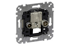 Механізм прохідної антенної розетки, 2-П., R/TV+SAT (MTN299201)