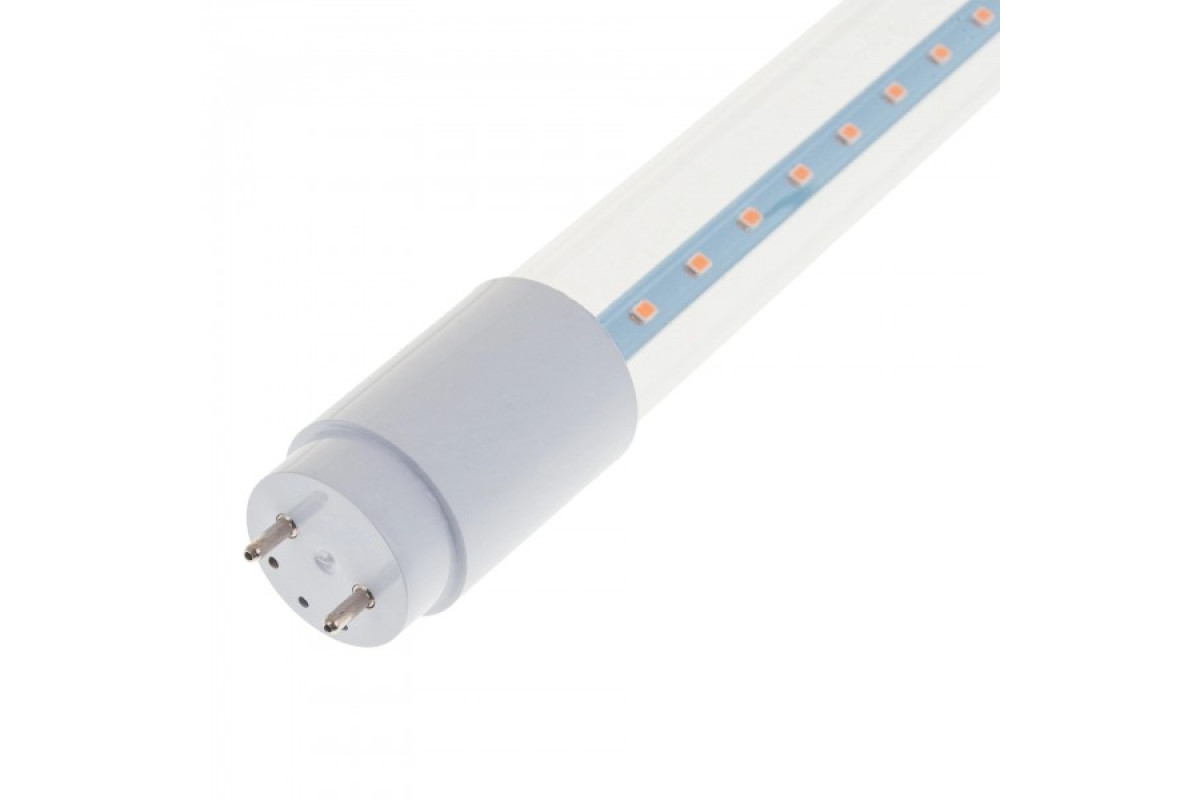 Фітолампа для рослин 18W G13 Т8 Fito GROW (Red: Blue = 5:1) 220V (L137-007)