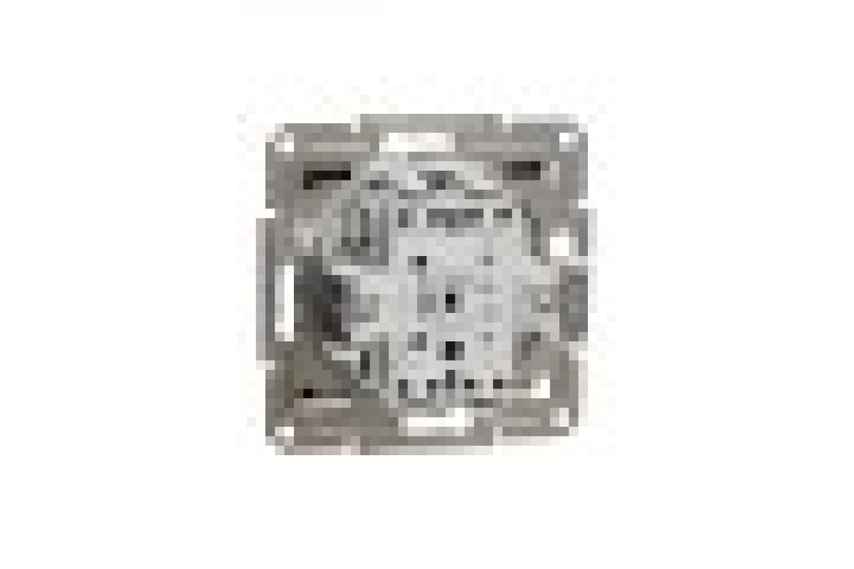 Кнопковий вимикач, Самозажимний, Asfora Антрацит (EPH0700171)