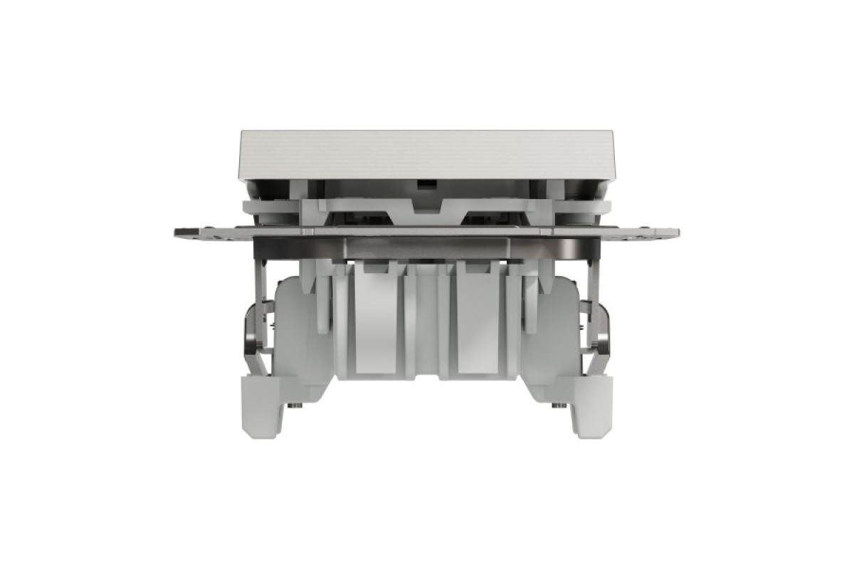 Кнопковий вимикач, Самозажимний, Asfora Бронза (EPH0700169)